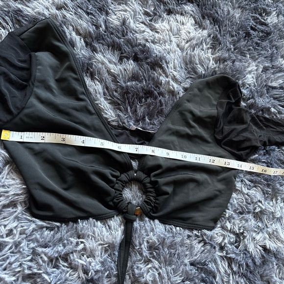 ICON Swim Black Cutout One-Piece Swimsuit - Size Small (NWT) - Picture 2 of 6